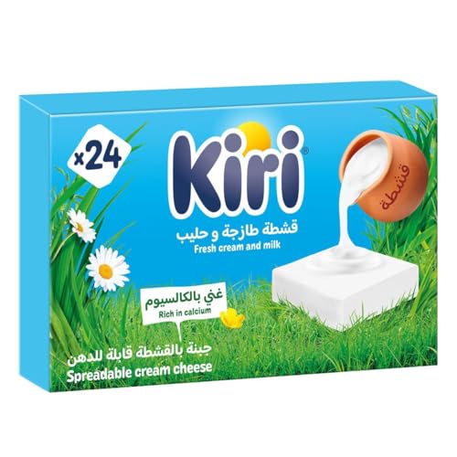 Kiri Spreadable Cream Cheese Squares 400g (24 Portions)