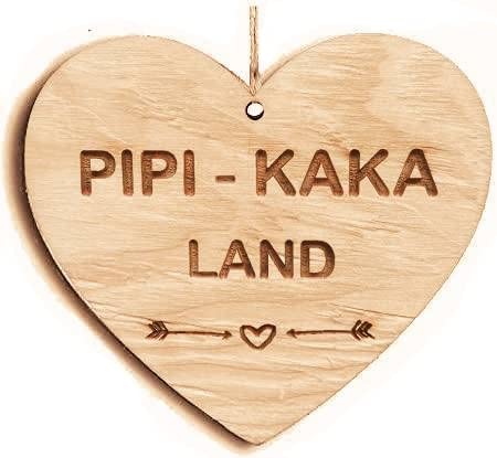 Targhetta Metallica Targa In Metallo Pipi Kaka Land Di LANOLU A - Foto 9