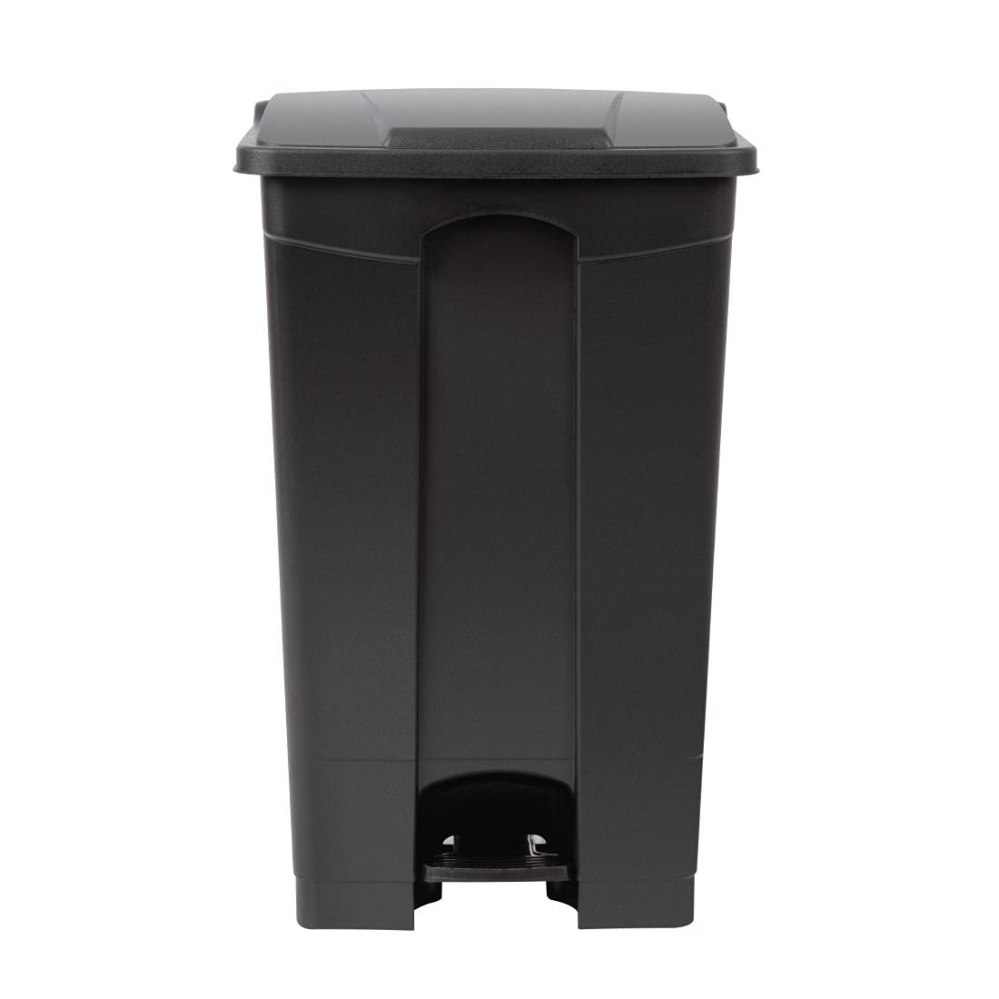 Black 87L Kitchen Pedal Trash Can by Jantex