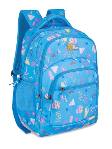 Image of Zilo Sweet Treats 34L School Backpack - Ice Cream & Candy Fun Edition for Kids (Girls & Boys)