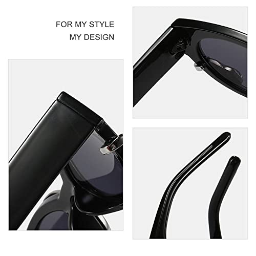 Rectangle Sunglasses for Women Small Frames Punk Snake Sun Glasses Men Eyewear UV400 Shades Glasses4