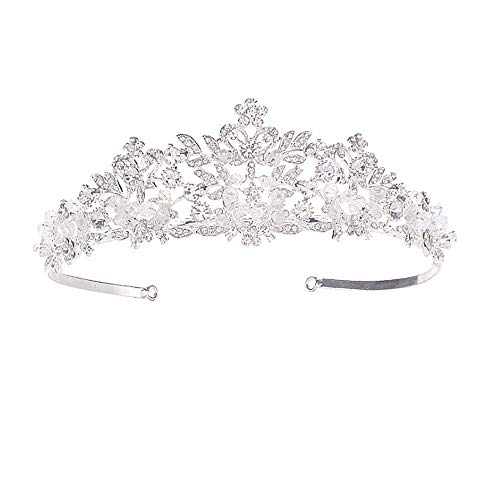 Braut Krone Damen - Glitzerndes Diadem Für Hochzeiten & Besondere Anlässe