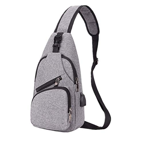 Bolso Pecho  Ligero Bandoleras Cruzada Anti robo Mochila de Hombro Casual Impermeable
