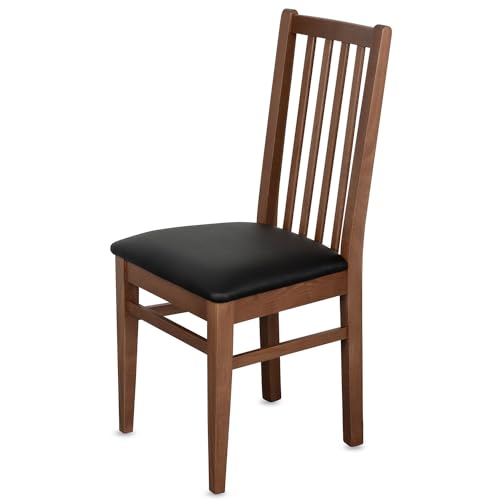 Staboos CH07 Esszimmerstuhle 2er Set Holz Stuhl bis 150 kg - Fertig...