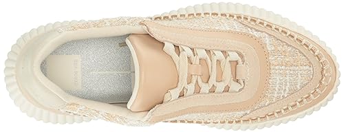 Dolce Vita Tênis feminino Dolen, Marfim, multitecido, 6.5