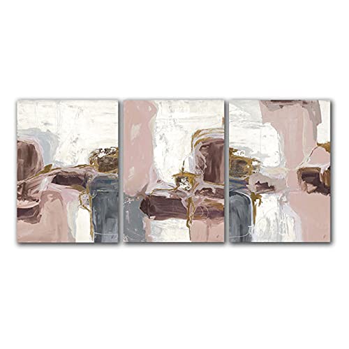 Toile abstrait marbre pour habiller un grand mur de salon sans cadre