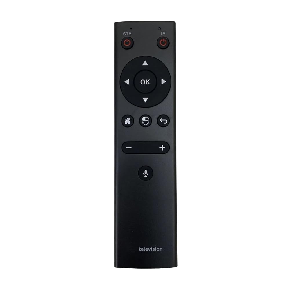 1 szt. Pilot zdalnego sterowania Bluetooth NCT RCU Vermax MVoice z wyszukiwaniem głosowym Air Mouse dla rodziny dekoderów UHDX/UHDY BO350W BO400W
