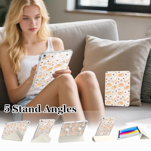 Housse iPad Pro 11 anti-perte stylet avec support acrylique antichoc