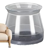 Möbelfüße, rutschfeste Silikon-Filzkappen, robuste, kratzfeste Bodenschutzpolster, elastisches...