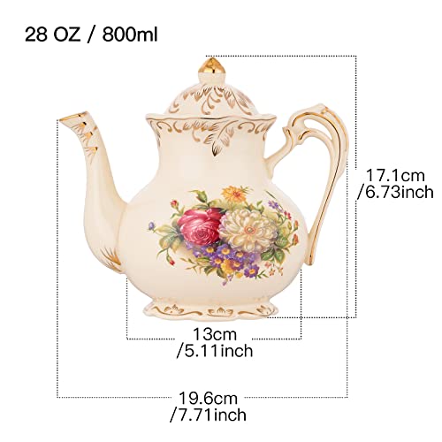 Childike TEAPOT Vintage Floral Teapot thumb #2