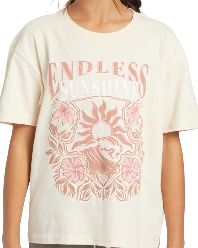 Image of Roxy Girls' Oversized Boyfriend T-Shirt
