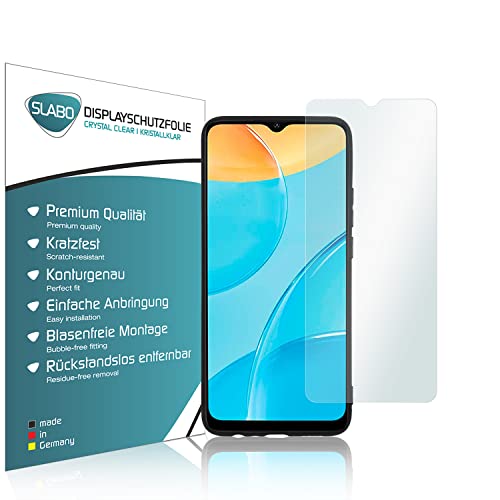 Slabo 4 x Protector de Pantalla Compatible con OPPO A15 lámina Protectora Ultra Transparente