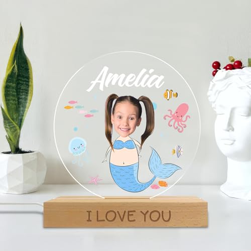 Lámpara de Mesa Nocturna Acrílica Personalizada miniatura 5