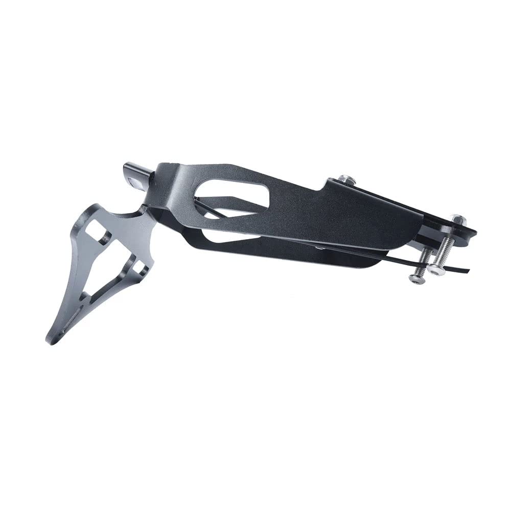 Motociclo CNC Supporto per Targa Portatarga con Luce A LED Luce per Motocicletta Porta Targa, per Kawasaki Z650 Ninja650 2017 2018 2019 2020 2021 Regolabile Accessori