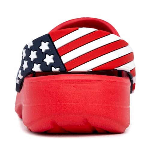 Image of Nautica Kids Clog Sandals - Slip-On Lightweight Water Shoes with Adjustable Heel Strap - Comfortable EVA Slip-Resistant Clogs for Boys & Girls - Toddler & Youth Sizes