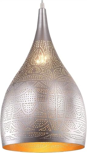 Lámpara Moderna con Grabado marroqu