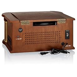 Roadstar HIF-1996D+BT Tourne-Disque en Bois 33,45,78 TR/Min, Dab, Dab +, FM, 40 W, CD, CD-R, CD-RW, Avance Rapide… - Les Beatles, Paul McCartney, John Lennon, RIngo Starr, George Harrison Roadstar HIF-1996D+BT Tourne-Disque en Bois 33,45,78 TR/Min, Dab, Dab +, FM, 40 W, CD, CD-R, CD-RW, Avance Rapide… – Image 4