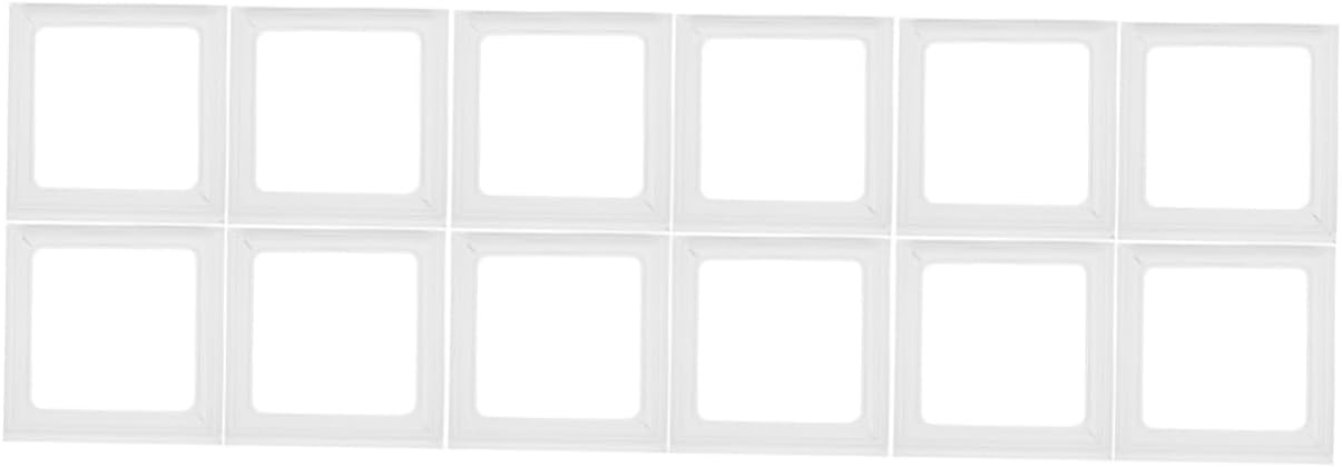 VANZACK 12pcs Vinyl Post Skirt for Outdoor Fences Decorative Column Covers for Railings Stairs and Balconies Aesthetic Appeal of Garden Posts