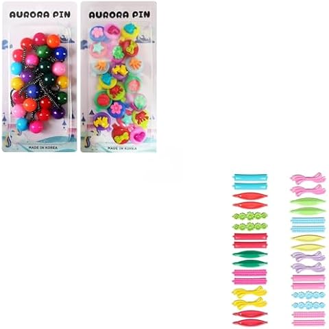 AURORA PIN BGP7-39 Barrettes for Girls, UP6 Plastic Hair Clips for Women Cover