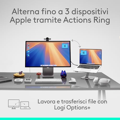 Mouse Wireless Logitech Mx Master 4 For Mac - 10