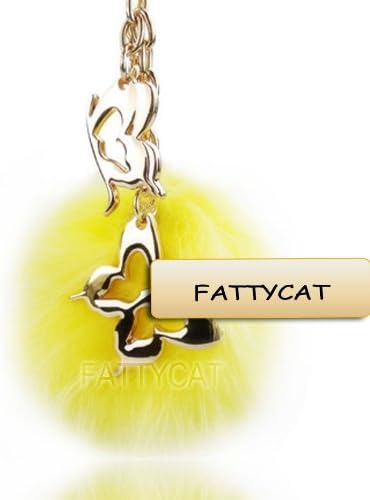 BUTTERFLY MOBILE CHARM (YELLOW) - SOLD BY FATTYCAT