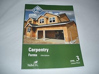 Lesson Plan for Carpentry Level 3: Amazon.co.uk: NCCER: 9780134163277 ...