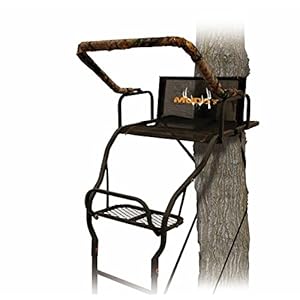 Muddy Sky Rise Ultra-Wide Single Ladder Stand,Black