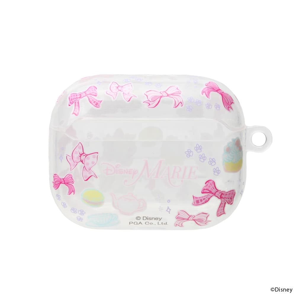 キャラクター デザイン AirPods Pro3 用 TPU ソフトケース おしゃれキャット ディズニーマリー PG-DAPP3TP04MAR