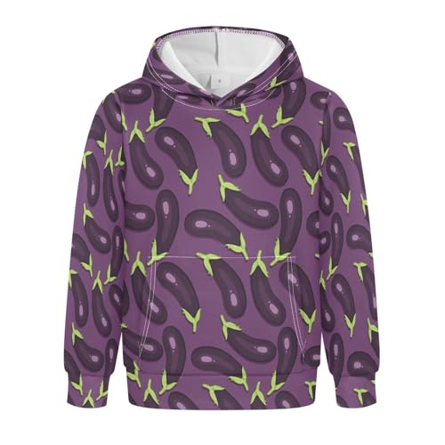 Pug Dog Mermaid Youth Hoodie Sweatshirt