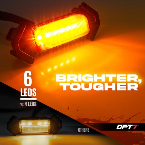 Luces LED de Rejilla Delantera Ámbar para Tacoma TRD PRO 2016-2023 miniatura 5