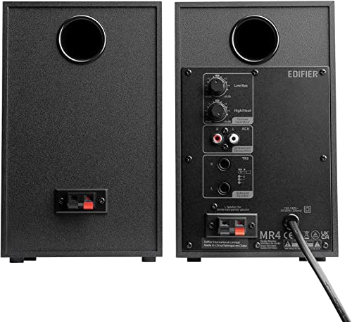 Image of Edifier MR4 Active Studio Monitor Speakers 4 inch - Black (Pair)