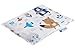 Medi Partners Kirschkernkissen Mikrowelle 20x25cm Körnerkissen groß Wärmekissen 500g Rechteck 100% Baumwolle Öko Natur Massagetherapie - Kirschkernkissen nacken schulter Kältetherapie (Boho Tiere)