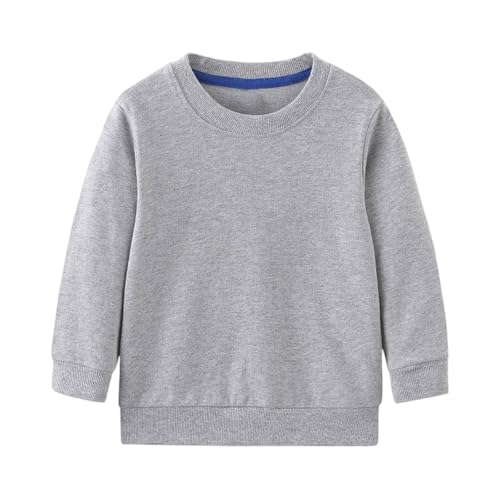 Girls Sweatshirt Dress Crew Neck Cute Tops Pullover Casual Solid Color Clothes Winter Long Sleeve Youth Sweatshirt2