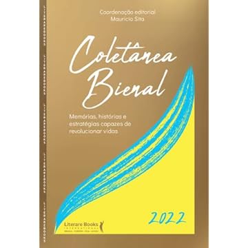 Capa do livro Coletânea Bienal: memórias, histórias e estratégias capazes de revolucionar vidas