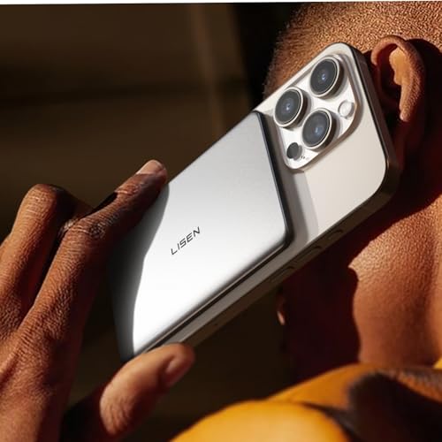 LISEN 0.3‘’ Ultra Slim MagSafe Portable Charger iPhone,Alloy 5,00...