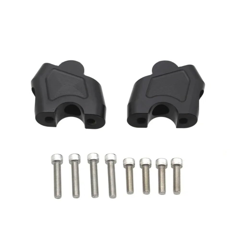 Elevación para manillar NC750X con adaptadores hacia atrás y abrazaderas de extensión 7