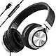 Bywulanda USB-C Kopfhörer mit Mikrofon und Lautstärkeregler, Over Ear Stereo Headsets für iPhone 15, 16 Pro, kabelgebunden, Faltbare Kopfhörer für Smartphones, Chromebook, Laptop, Tablets, Reisen