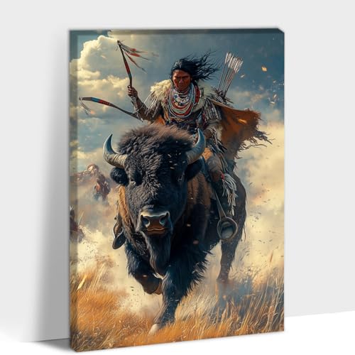 KISTIKAT Native American canvas wall art