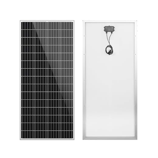 Newpowa 180W RV Solar Panel 180 Watt 12V Monocrystalline High Efficiency Mono Module Marine Boat Off Grid