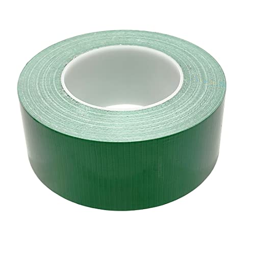 Image of Duct Tape, Industrial Grade Multi-Purpose Green Duct Tape, 2 Inches x 55 Yards Green Tape, Heavy Duty, Waterproof, Tear by Hand,No Residue, for Home Improvement, Repairs, Projects (Green)