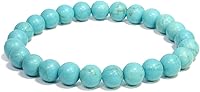 Vista 38 de Pulsera de turmalina negra, pulsera de cristal curativo natural para mujeres y hombres, pulsera de cuentas redondas de 0.315 in para espiritual