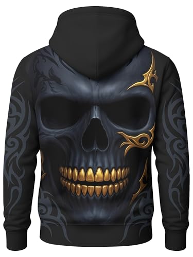 Image of PAGYMO Graphic Hoodies for Men Funny Novelty Pullover Hooded Sweatshirt | Funny 3D print, cool novelty design, colorful pattern, mens graphic pullover hoodie, sarcastic style, funky winter fashion