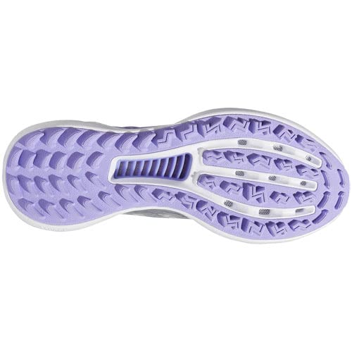 adidas Women's SUMMERVENT Spikeless Golf Shoes, Grey Two/Silver Metallic/Light Purple, 10 - Image 4