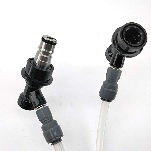 Semfeil Brew 2Pcs Homebrew Beer Ball Lock Corny Keg Liquid And Gas Jumper Post Double Ended Corny Post Stainless Steel 304 Keg Quick Disconnect Jumper Post For Cleaning Beer Brewing thumb #7
