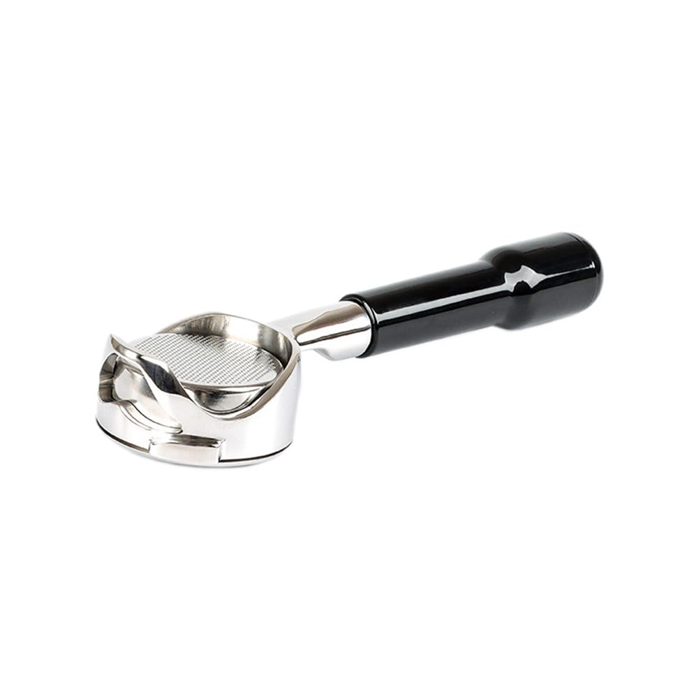 CTRLZS 58mm Hollow Design Coffee Handle for E61 Brewing Head Coffee Machine Stainless Steel Bottomless Extraction Handle