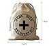 WH SIGNATURE Hangover Kit Bags for Bachelorette Party Favors, Bridal Shower Drawstring Bag, Wedding Welcome Gift Bag Supplies – Pack of 10