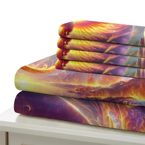 Couette souple Phoenix respirante 220x240 parure de lit microfibre hypoallergénique - 6