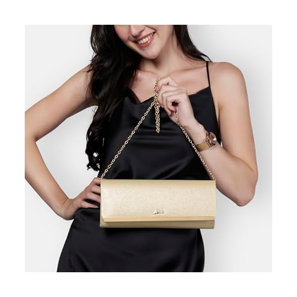 Lavie Women's Dazzy Envelope Clutch | Ladies Purse Handbag - Image 4