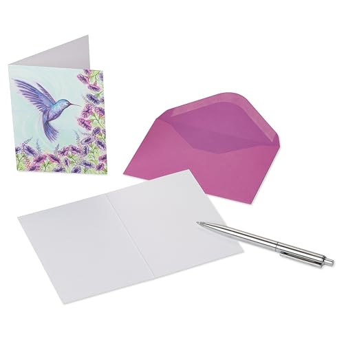 Blank greeting cards for acknowledging an occasion without giving a gift.