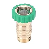 Inline-Wasserdruckminderer aus Messing, 50-55 PSI Wasserregler mit Filtersieb, 3/4-Zoll-Gewinde, bleifrei, für Reiseanhänger, Wohnmobil-Anlagen